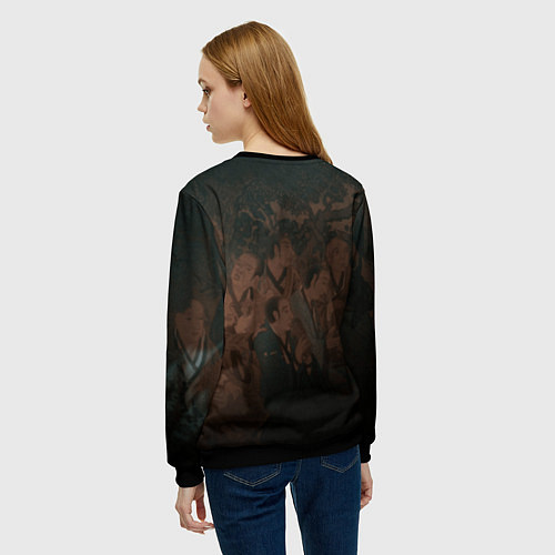 Женский свитшот Sun Wukong Black myth wukong / 3D-Черный – фото 4