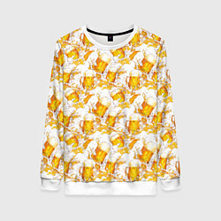 Женский свитшот Много пива