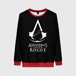 Свитшот женский Assassins Creed rogue, цвет: 3D-красный