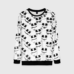 Свитшот женский Marshmello dj pattern, цвет: 3D-черный