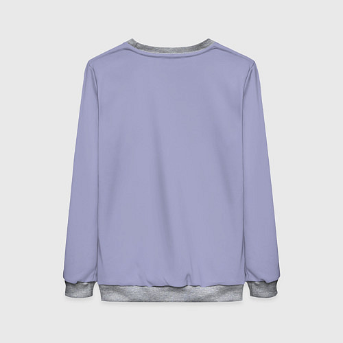 Женский свитшот Эмоция хандры / 3D-Меланж – фото 2