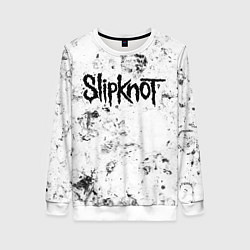 Свитшот женский Slipknot dirty ice, цвет: 3D-белый