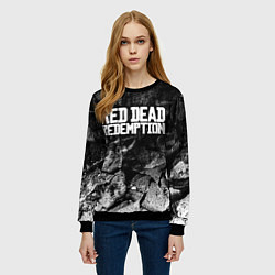 Свитшот женский Red Dead Redemption black graphite, цвет: 3D-черный — фото 2