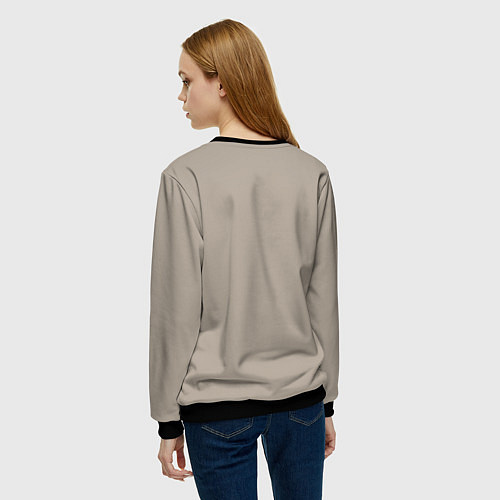 Женский свитшот Стрелок Юсуф Дикеч на Олимпиаде во франции / 3D-Черный – фото 4