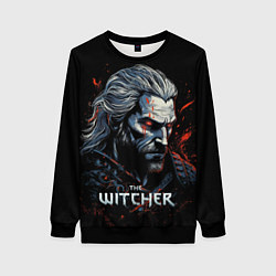 Женский свитшот The Witcher blood