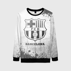 Женский свитшот Barcelona - white gradient