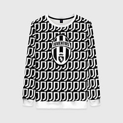 Свитшот женский Juventus fc pattern, цвет: 3D-белый