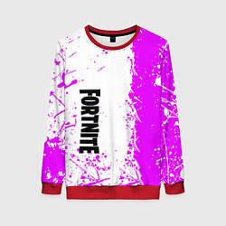 Свитшот женский Fortnite pink color, цвет: 3D-красный