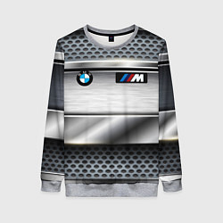 Женский свитшот BMW metal texture