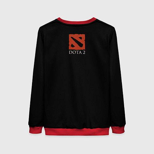 Женский свитшот Снайпер Dota 2 / 3D-Красный – фото 2