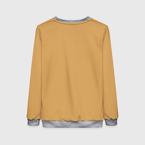 Женский свитшот Хэллоуин ведьма im happy / 3D-Меланж – фото 2