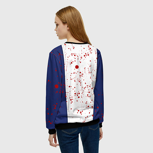 Женский свитшот American McGees Alice верх / 3D-Черный – фото 4