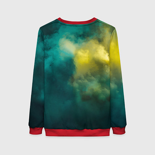 Женский свитшот Stalker 2 скелет в форме / 3D-Красный – фото 2