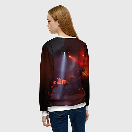 Женский свитшот Алиса Кинчев концерт / 3D-Белый – фото 4