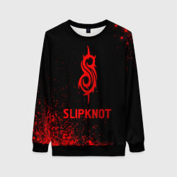 Женский свитшот Slipknot - red gradient