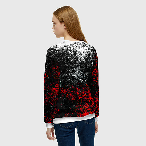 Женский свитшот Цикады последние из нас краски / 3D-Белый – фото 4