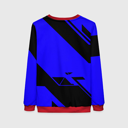 Женский свитшот Анархия геометрия / 3D-Красный – фото 2