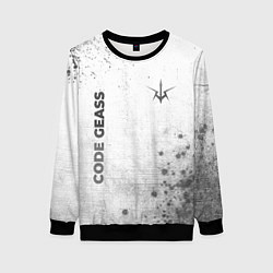 Свитшот женский Code Geass - white gradient вертикально, цвет: 3D-черный