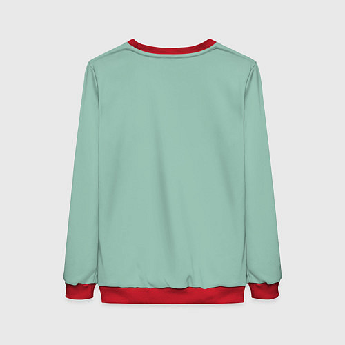 Женский свитшот Котозмей / 3D-Красный – фото 2