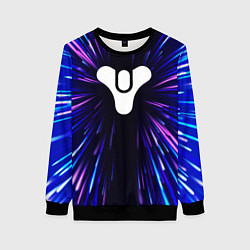 Свитшот женский Destiny neon energy, цвет: 3D-черный