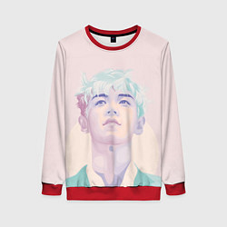 Свитшот женский Тхэян Bigbang, цвет: 3D-красный