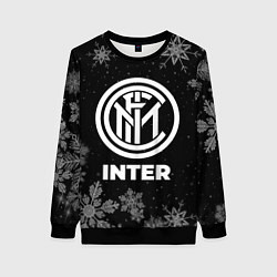 Свитшот женский Снежный Inter, цвет: 3D-черный