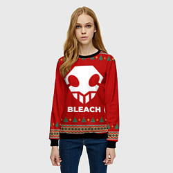 Свитшот женский Bleach new year, цвет: 3D-черный — фото 2