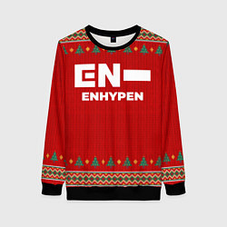 Свитшот женский Enhypen new year, цвет: 3D-черный