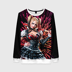 Свитшот женский Harley Quinn, цвет: 3D-белый