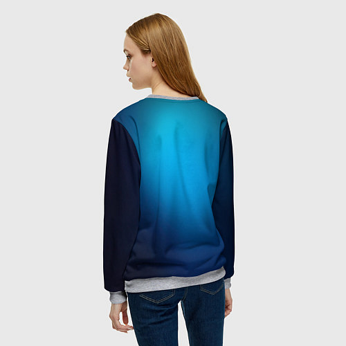 Женский свитшот Black Panther / 3D-Меланж – фото 4