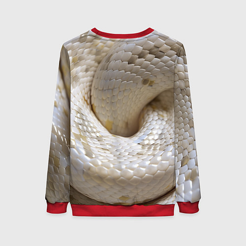 Женский свитшот Мой удав / 3D-Красный – фото 2