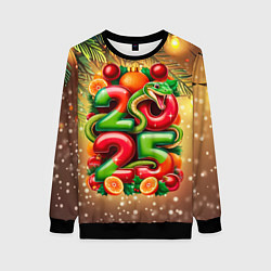 Женский свитшот Змеи к нам приходят