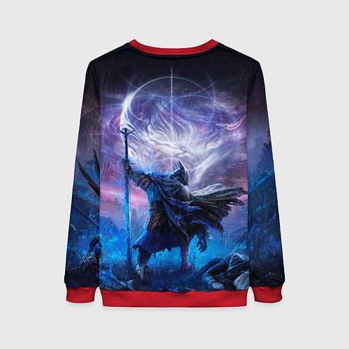 Женский свитшот Elden ring nightreign / 3D-Красный – фото 2