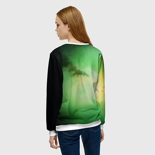 Женский свитшот Inquisition Dragon Age / 3D-Белый – фото 4