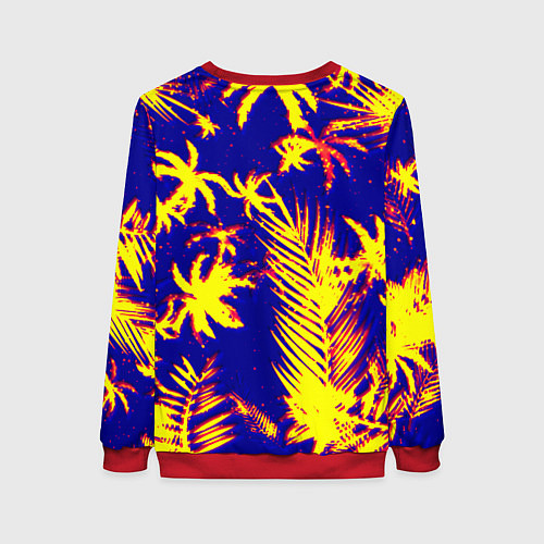 Женский свитшот Тропический сталкер / 3D-Красный – фото 2