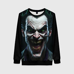 Женский свитшот Джокер - лицо
