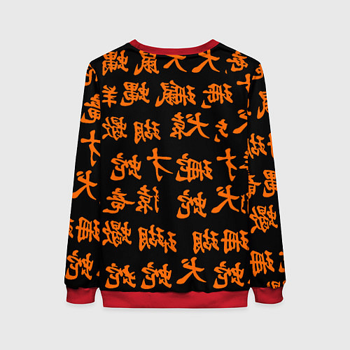 Женский свитшот PUBG japan steel / 3D-Красный – фото 2