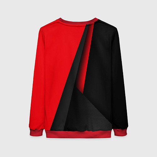 Женский свитшот N7 - красная униформа / 3D-Красный – фото 2