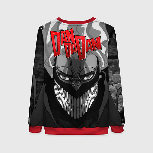 Женский свитшот Дандадан: Момо Аясэ / 3D-Красный – фото 2