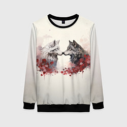 Женский свитшот Wolfs love
