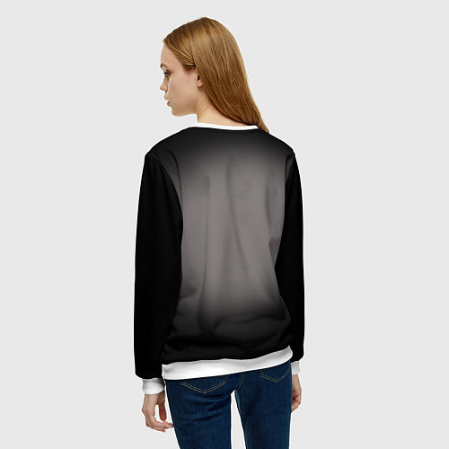 Женский свитшот Venom-Duck-Trump joke / 3D-Белый – фото 4