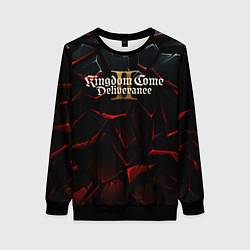 Женский свитшот Kingdom Come Deliverance 2 логотип