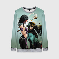 Свитшот женский Mileena & Kotal Kahn - Mortal Kombat, цвет: 3D-меланж