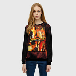 Свитшот женский Indiana Jones and the Great Circle, цвет: 3D-черный — фото 2