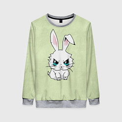 Свитшот женский Злой кролик 2025, цвет: 3D-меланж