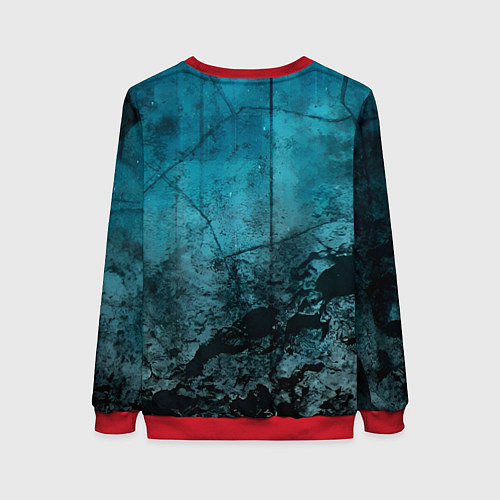 Женский свитшот Персонаж Assassins Creed / 3D-Красный – фото 2