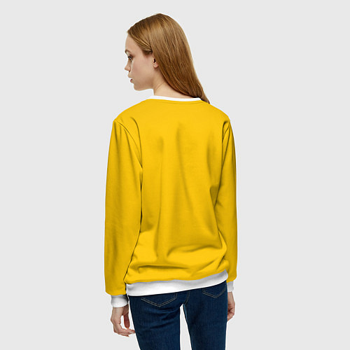 Женский свитшот NFT ape turtleneck / 3D-Белый – фото 4