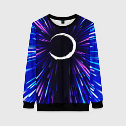Свитшот женский Demon Slayer neon energy, цвет: 3D-черный