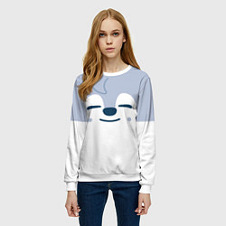Свитшот женский Wolf Chan skzoo, цвет: 3D-белый — фото 2