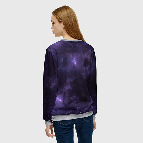 Женский свитшот Доктор Камень / 3D-Меланж – фото 4